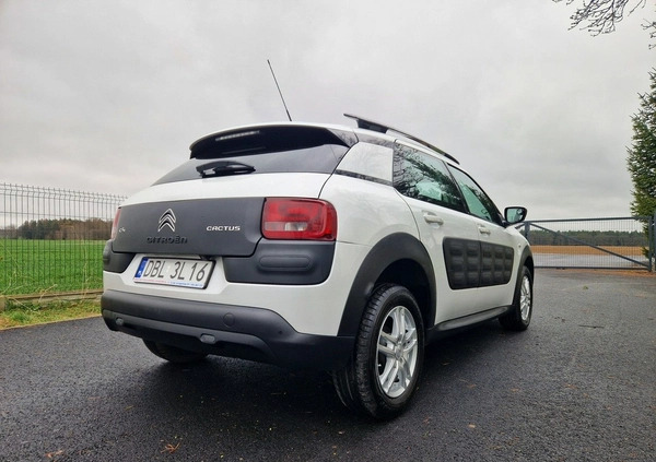 Citroen C4 Cactus cena 34900 przebieg: 107000, rok produkcji 2016 z Gościno małe 781